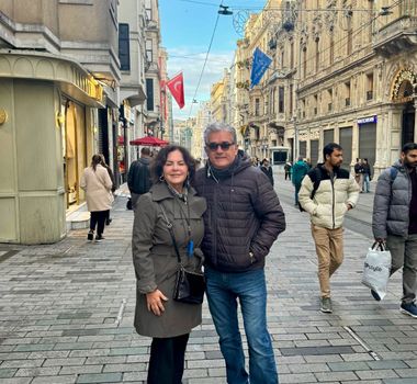 Imagem - Antonio Rezende e Tiana Menezes em famtur na Turquia