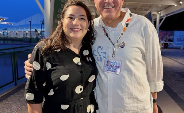 Dani Cruz e ministro da saúde em debate pela população paraense