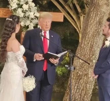Imagem - Montagem com Trump em casamento de Paulo Figueiredo gera repercussão nas redes sociais