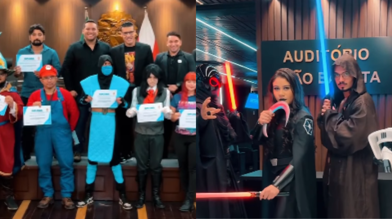 A sessão realizada na Assembleia Legislativa homenageou a arte, a criatividade e a dedicação dos cosplayers, destacando a importância desse universo para a cultura e a inclusão