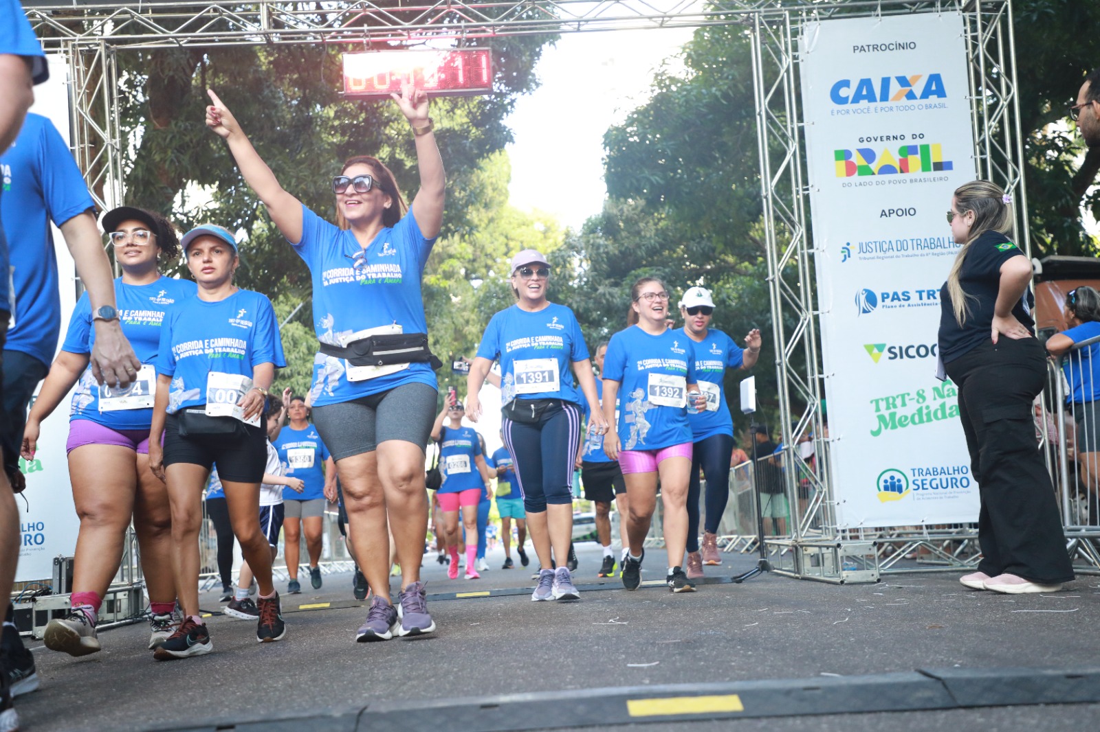 Corrida teve participação expressiva de atletas