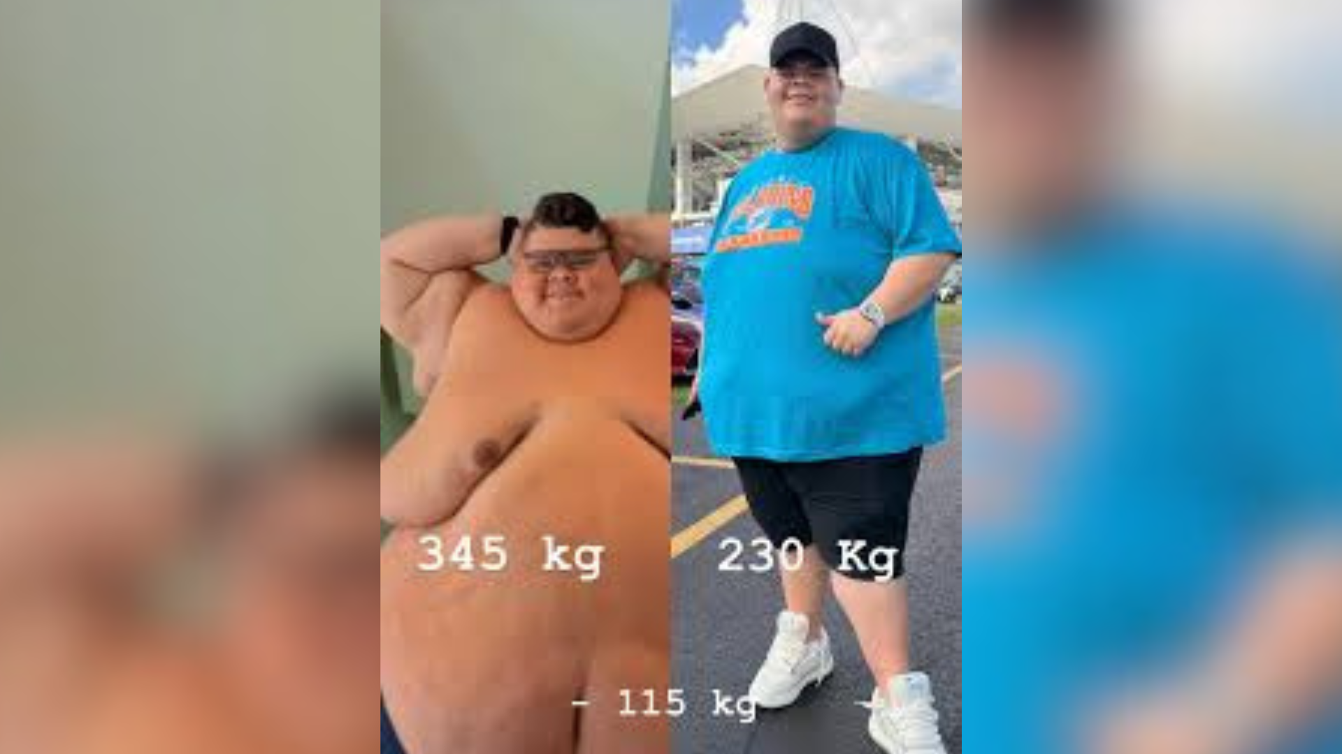 Influenciador compartilha sua jornada de emagrecimento nas redes sociais e revela os desafios emocionais que enfrentou para alcançar sua nova versão