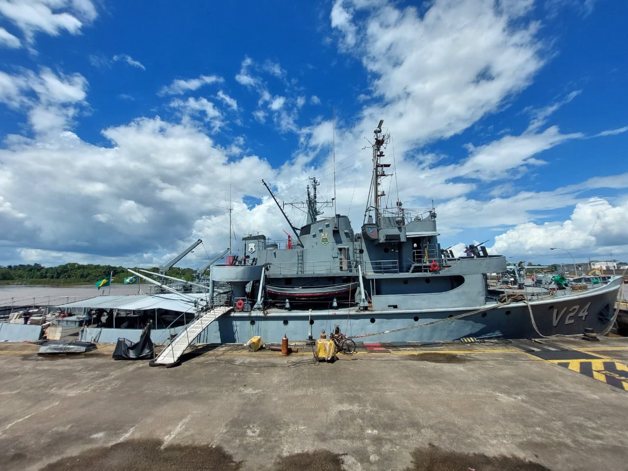 Marinha do Brasil terá vasta programação nesta semana, inclusive com visitação a navios