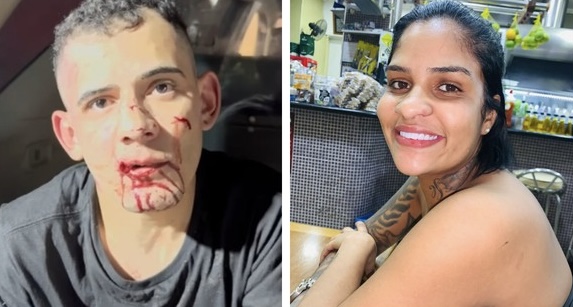 Segundo ele, o alvo seria um homem que acompanhava Tainara e que supostamente o teria ameaçado de morte minutos antes

