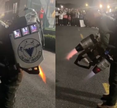 Imagem - Pesquisadores testam mochila a jato que alcança 100 km/h