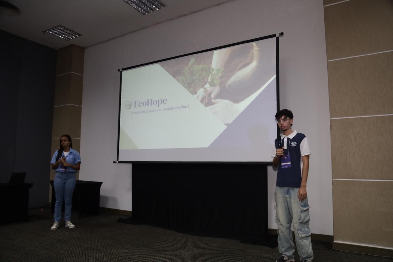 Estudantes da rede estadual representam Minas Gerais na etapa nacional de educação sustentável em Belém.