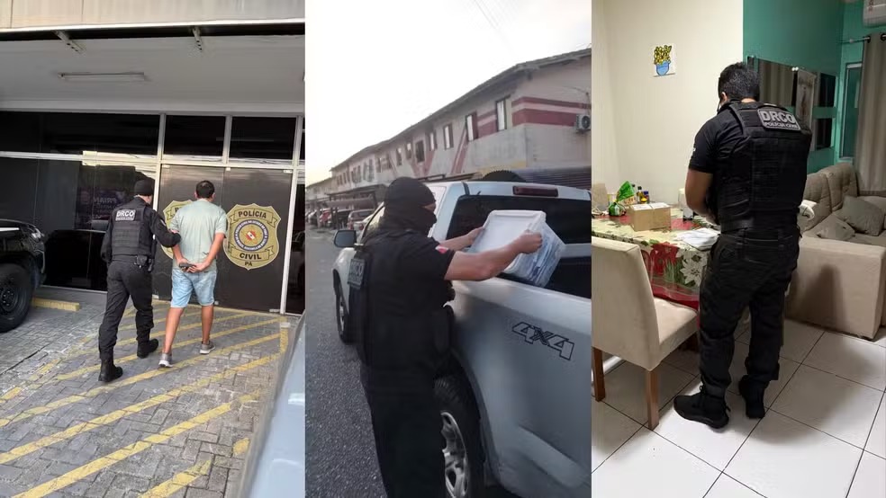 PC prende preventivamente cinco pessoas durante a operação 'Sinal Falso'.