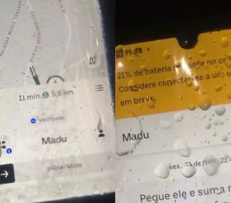 Imagem - Vídeo: motorista de aplicativo viraliza ao mostrar pedido inusitado de passageira