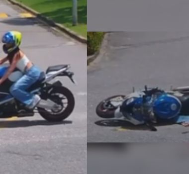 Imagem - Ex-BBB Juliette, viraliza após cair de moto que ganhou de aniversário