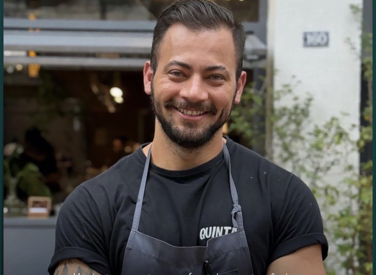 O chef paraense Bruno Tavares, chef da Boadega