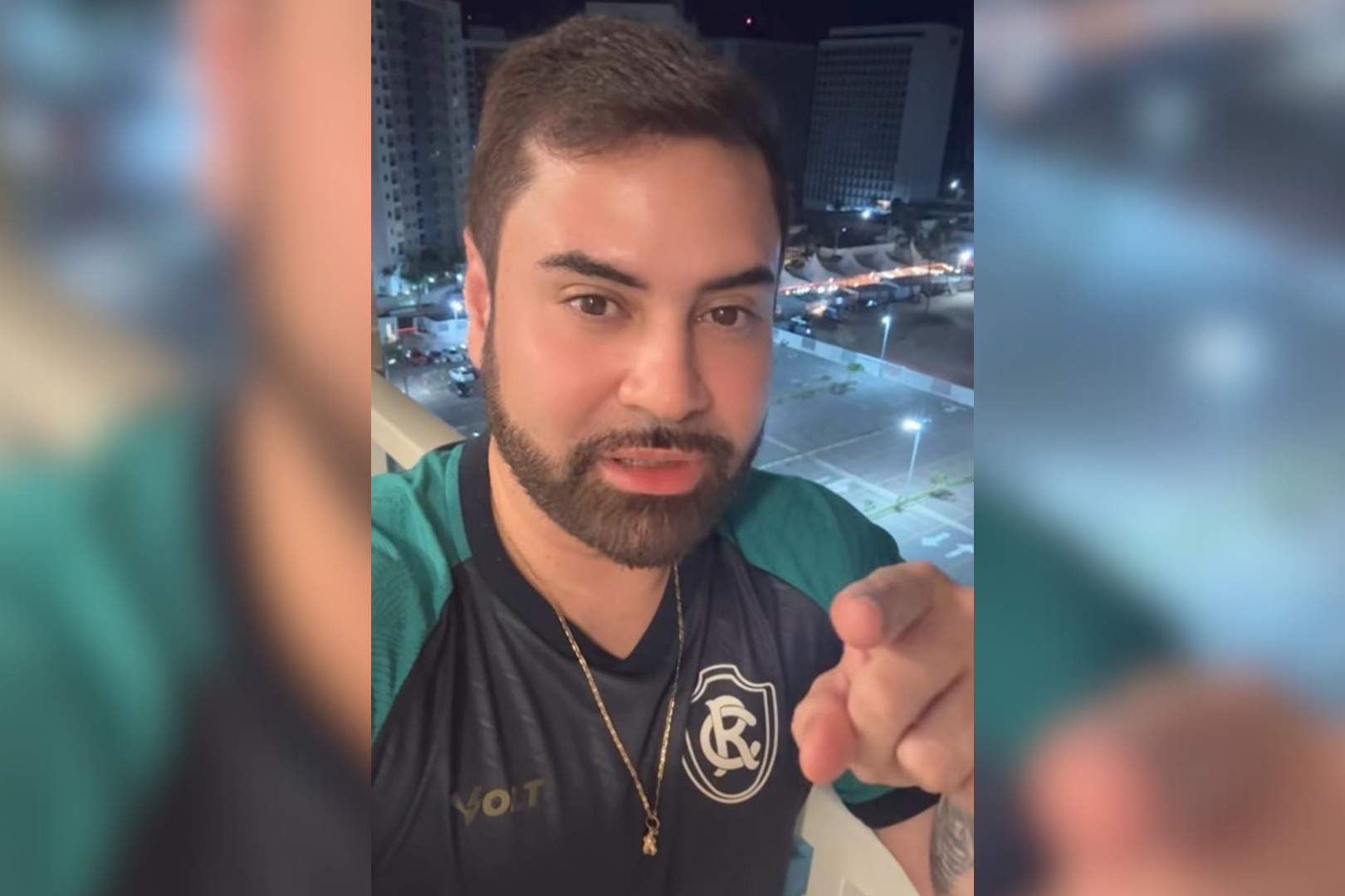 Ricky Alfaia, famoso torcedor do Leão -