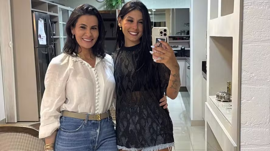 Imagem - Ana Castela viraliza ao surgir em trend divertida com a mãe; assista