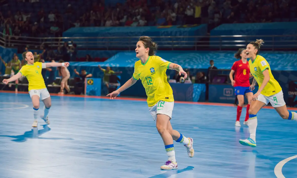 Imagem - Brasil supera Espanha e se garante na final da Copa do Mundo de futsal feminina