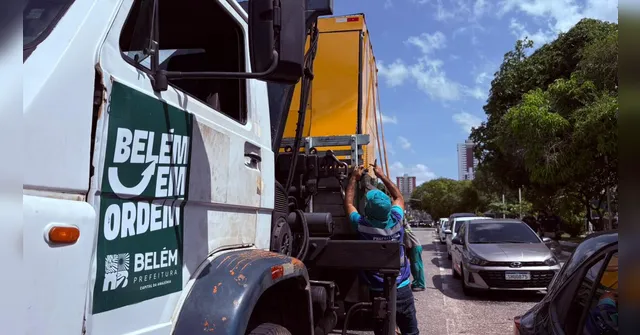 Imagem - Prefeitura retira trailers de calçadas e libera áreas públicas em Belém