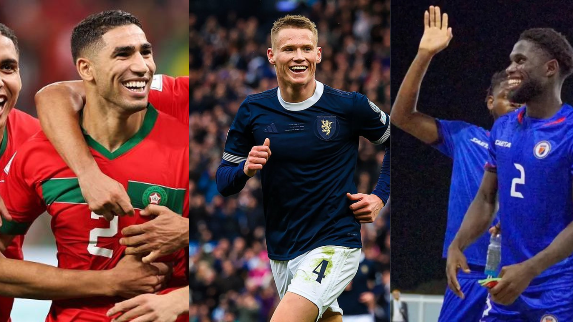 Seleção estreia contra Marrocos e também enfrentará Escócia e Haiti na primeira fase do Mundial