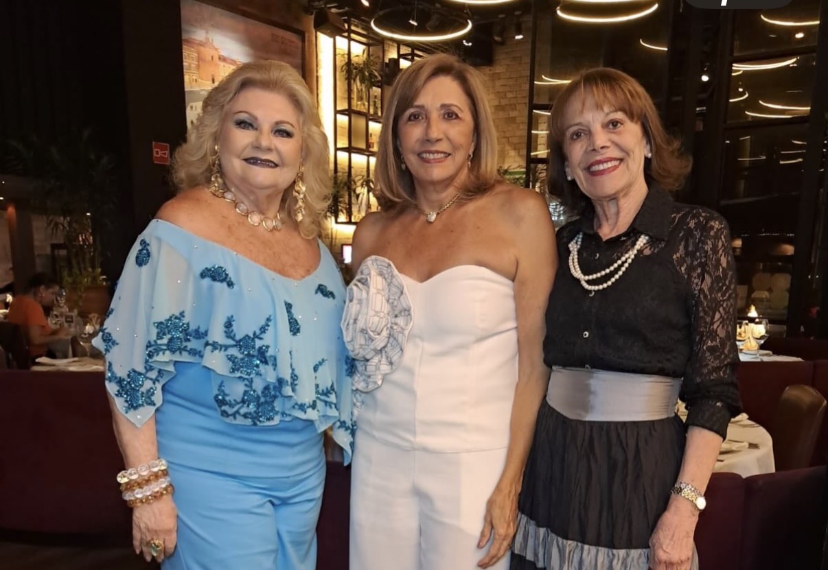 Clara Pinto, Ceica Ribeiro e Safira Benzecry