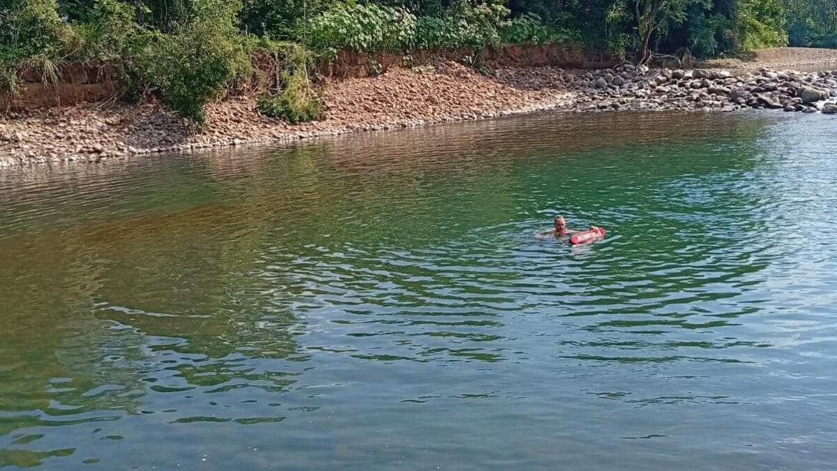 Mulher morre afogada no Rio Mampituba após mais de uma hora submersa em Praia Grande