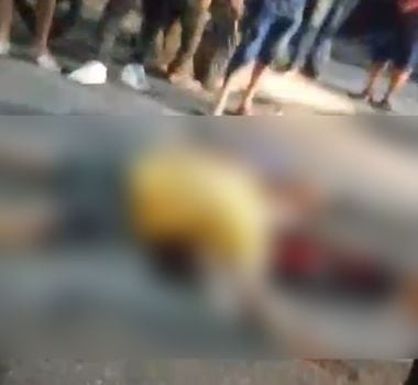 Imagem - Vídeo: moto bate de frente com ônibus e duas pessoas morrem no Icuí