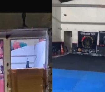 Imagem - Academia de artes marciais é alvo de vandalismo no bairro do Curió, em Belém