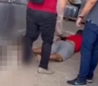 Imagem - Vídeo: assaltante tenta roubar motociclista e ação é frustada na BR 316, na Grande Belém