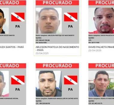 Imagem - Com paraenses na lista, Ministério da Justiça lança site com foragidos mais procurados do país