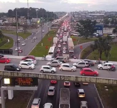 Imagem - Veja como está o trânsito na entrada de Belém neste feriado
