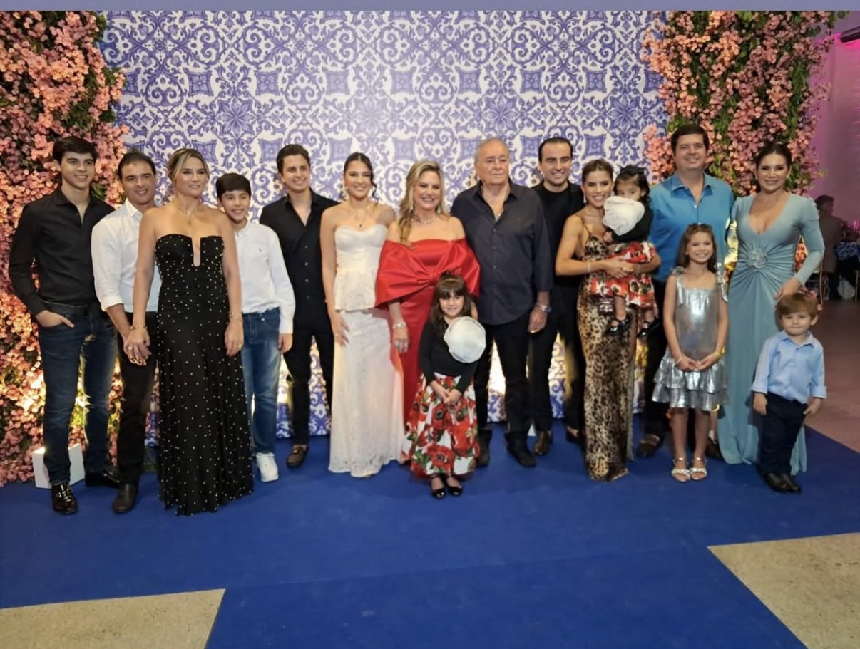 A familia Rodrigues esteve reunida para comemorar a vida de sua matriarca