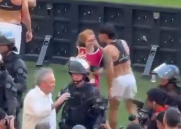 Momento ocorreu após Inter selar sua permanência na elite -