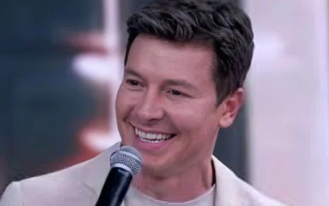 O ator e apresentador Rodrigo Faro.