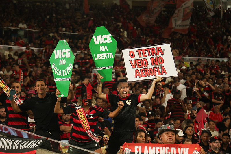 Torcida do Flamengo lotou as arquibancadas em 2025 - 