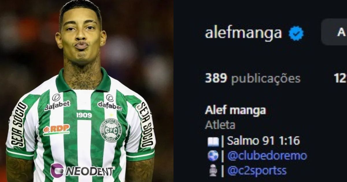 Alef Manga 'assume' acerto com o Remo nas redes sociais | Roma News