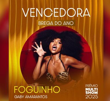 Imagem - Gaby Amarantos leva 'Brega do Ano' no prêmio Multishow e exalta a força da música da Amazônia