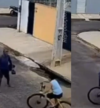 Imagem - Vídeo: criança tem bicicleta roubada em Castanhal