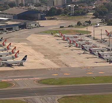 Imagem - Instabilidade climática provoca cancelamentos de voos em São Paulo e Brasília