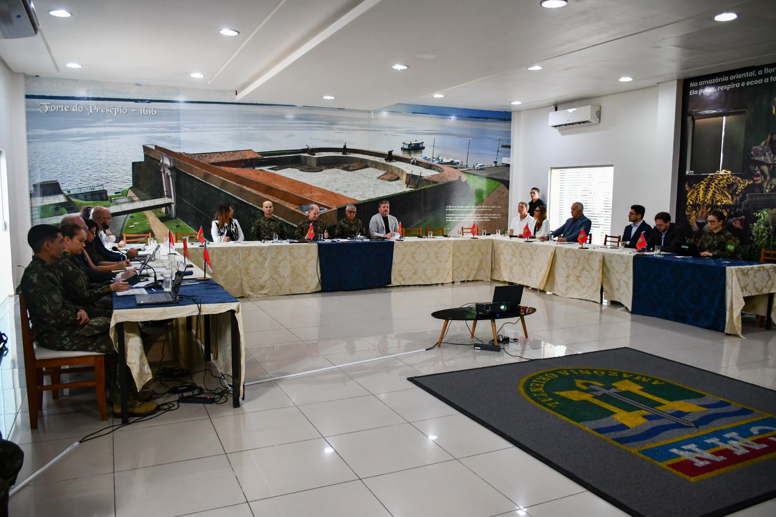 Segundo encontro do Fórum Permanente de Segurança e Defesa da Amazônia Oriental.