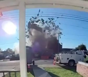 Imagem - Explosão de gás assusta bairro na Baía de São Francisco