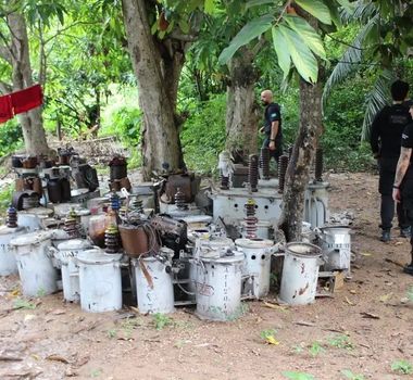 Imagem - Trio é preso por furto de cabos e transformadores de município no Pará