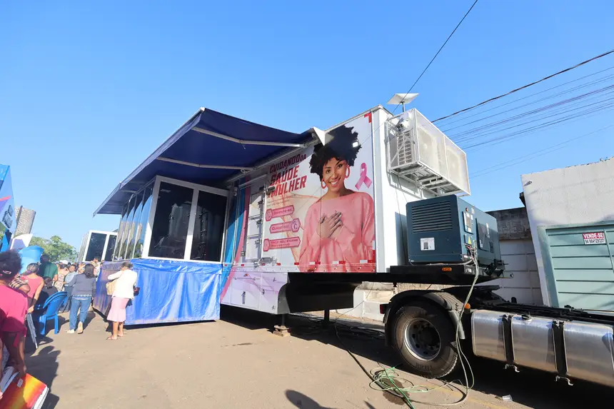 Carreta da saúde da mulher 