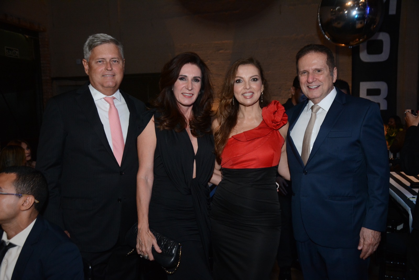 Rogério é Melania Monteiro, Clivia Oliveira e Iran Anijar  