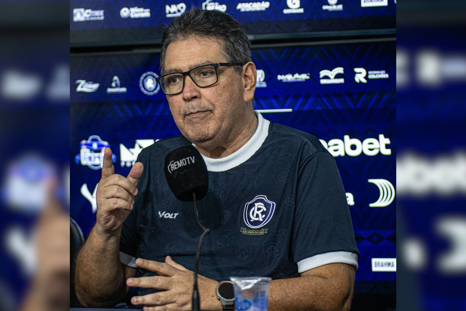 Tonhão concedeu entrevista -