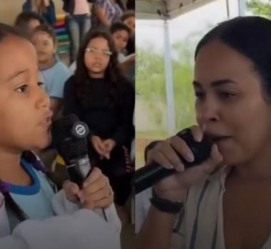 Imagem - Batalha de rima entre aluna e professora surpreende internautas; assista