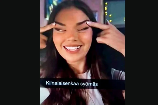 Gesto considerado racista viralizou -