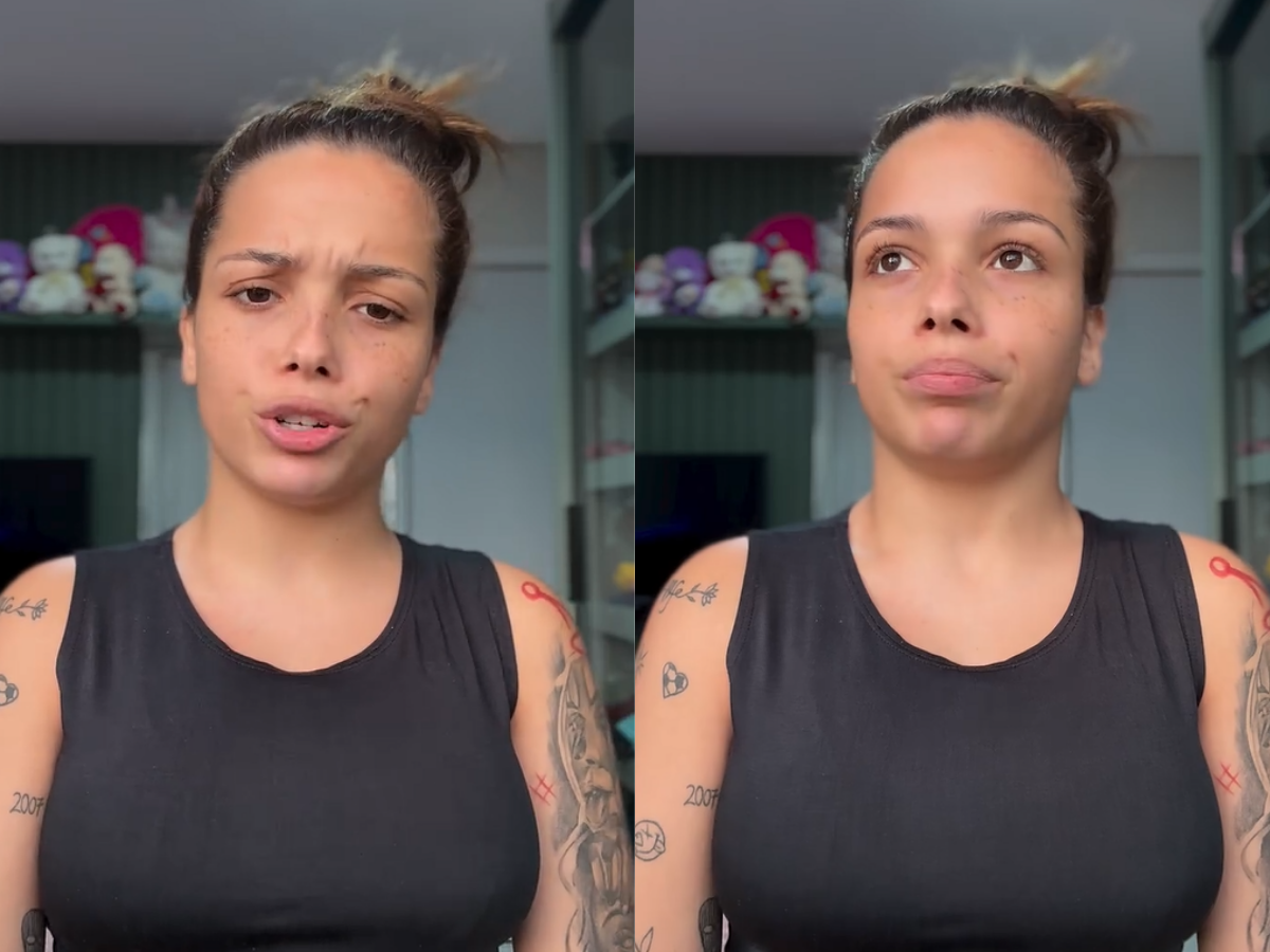Kamyla Maria em vídeo divulgado nas redes sociais neste sábado (13) -