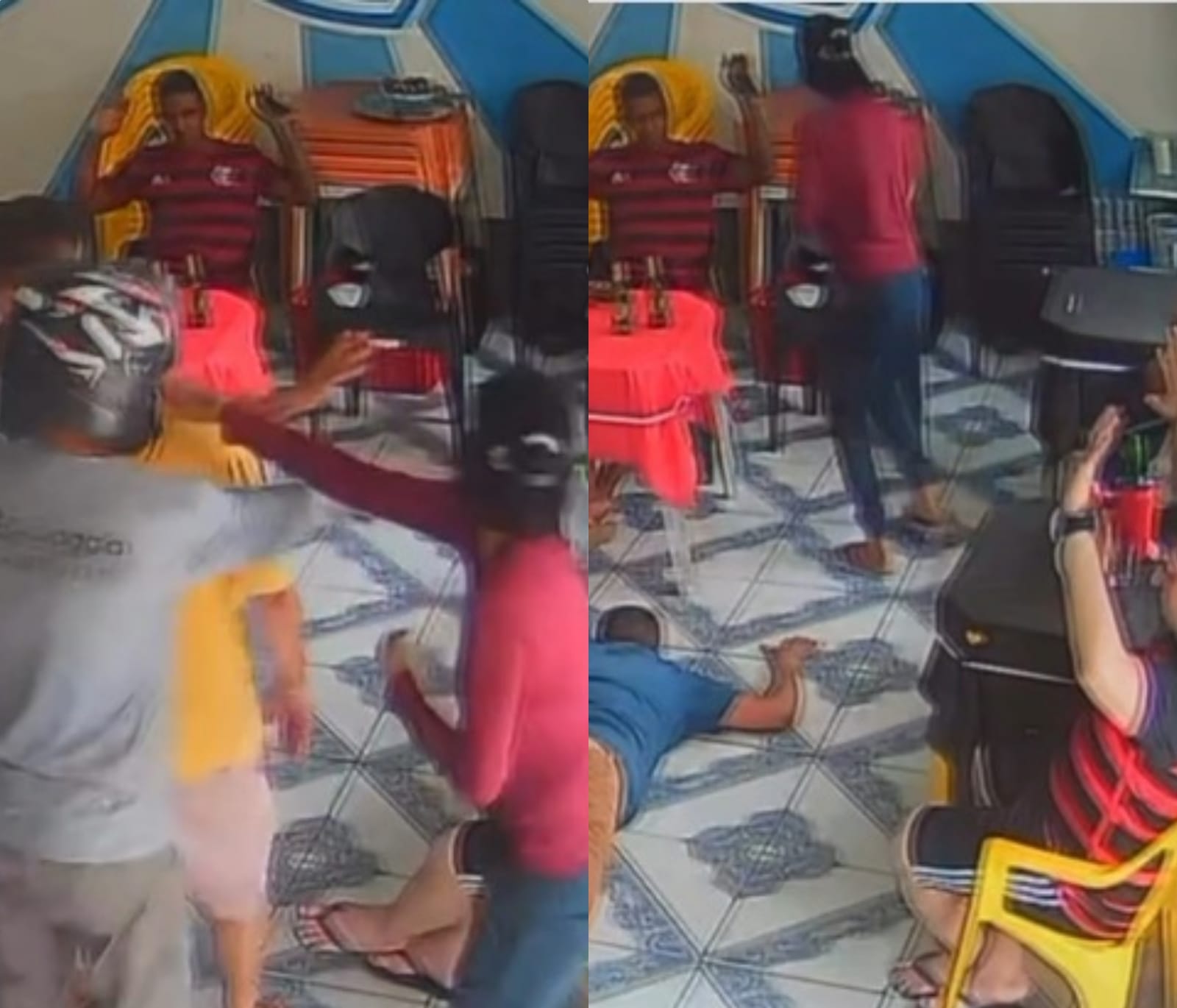 Clientes de bar em Belém são assaltados enquanto aguardavam jogo do Flamengo