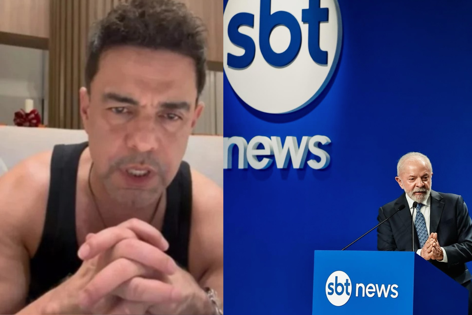 Cantor criticou emissora após presença do presidente Lula -