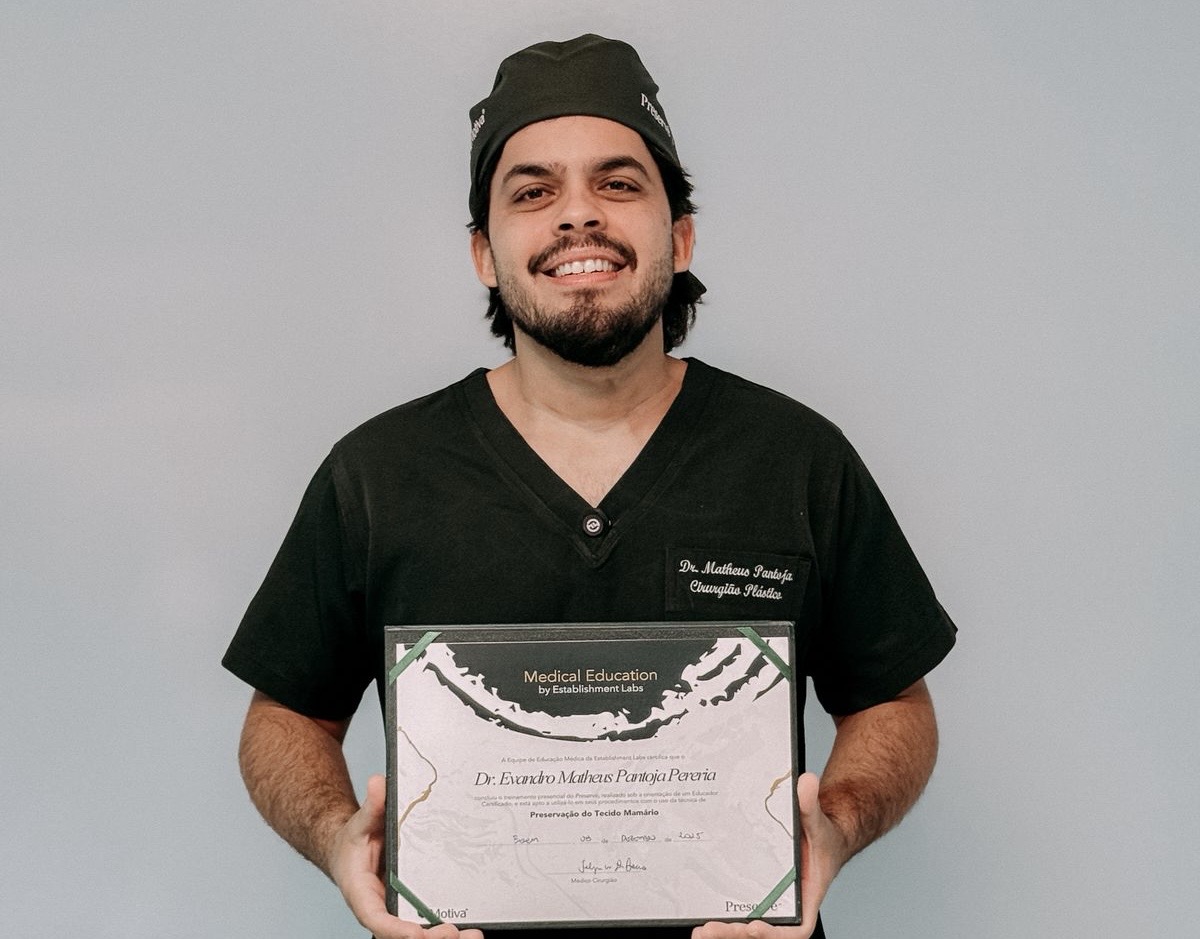 Dr. Matheus Pantoja: “Estamos oferecendo às pacientes um método moderno, seguro e alinhado ao que há de mais atual na especialidade”.
