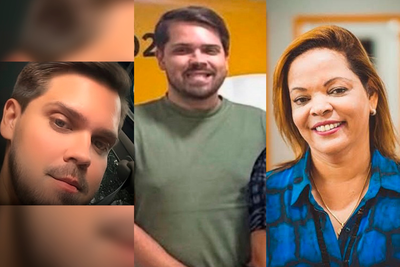 Felipe Cabral e Edna Gomes da Silva, nomes de confiança do grupo político de Lula Cabral.