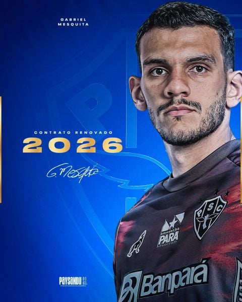 Já integrado ao planejamento da próxima temporada, Gabriel Mesquita ressaltou o compromisso com o momento vivido pelo clube