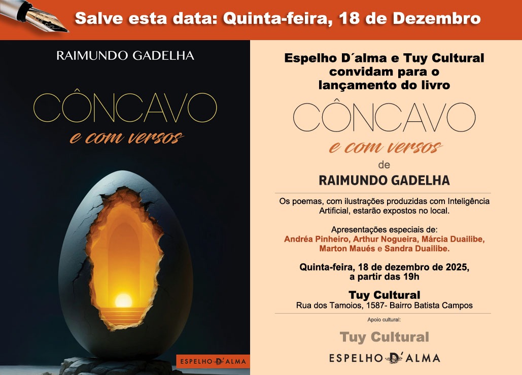 Lançamento do novo livro de Raimundo Gadelha.