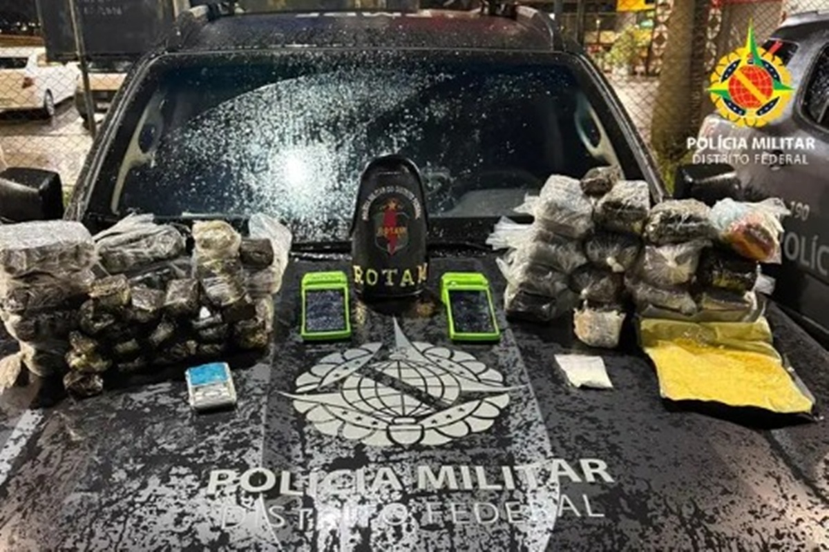 PM desmonta esquema de drogas em formato “drive-thru” no Entorno do DF